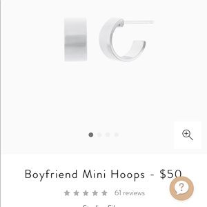 Mejuri Mini Boyfriend Hoops